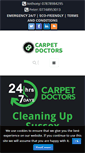Mobile Screenshot of carpet-doctors.co.uk